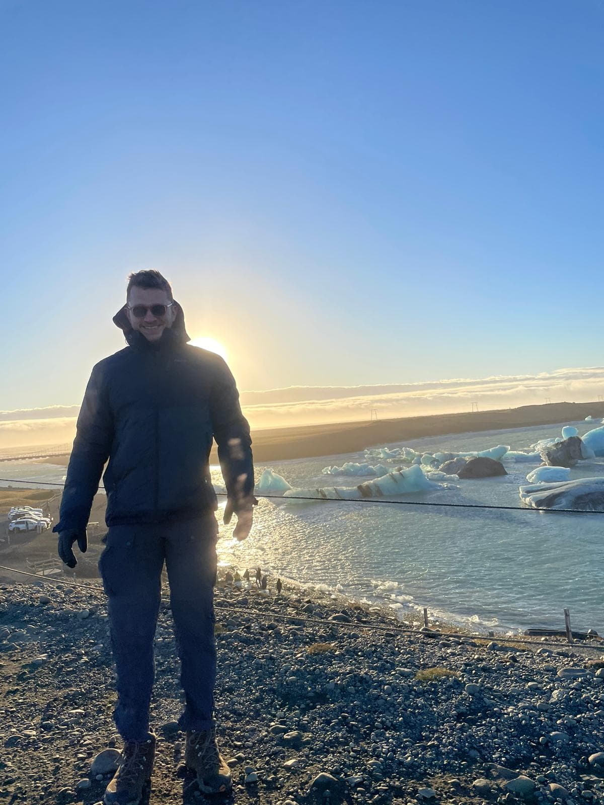 Will Harding, Lead Physiotherapist at Carter & George Clinic in Congleton, enjoying a hike outdoors in his free time.